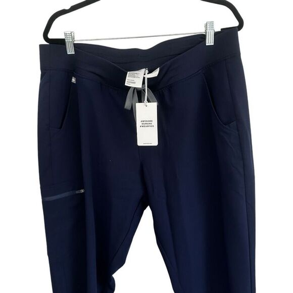 Figs Zamora Jogger Scrub Pants Women’s Size XL Navy Blue Medical Nursing NWT new - Picture 3 of 10